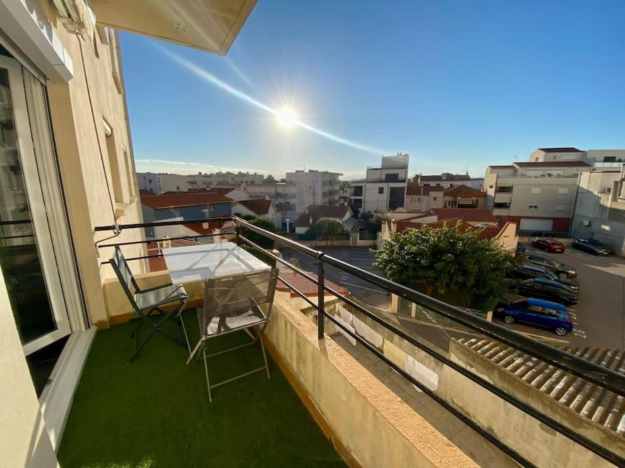 Appart T2 Calme - Centre De Canet - Parking - Clim Exterior photo